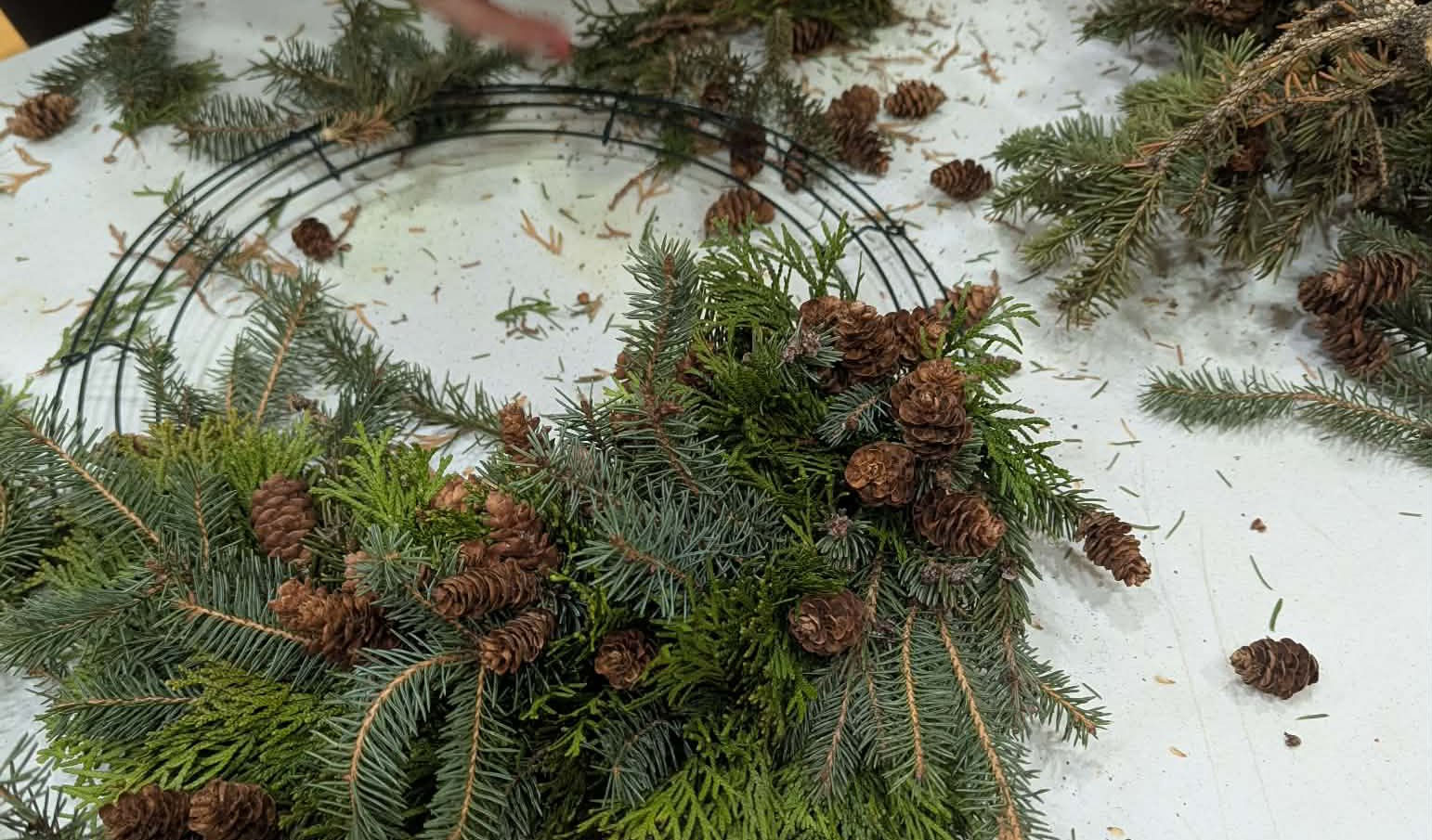 Featured image for ““You Can Do Hard Things”: Reflections on our December Wreath Workshop”